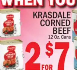 C Town KRASDALE CORNED BEEF offer