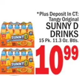 C Town SUNNY D DRINKS offer