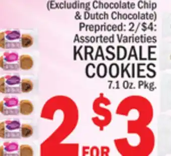 C Town KRASDALE COOKIES offer