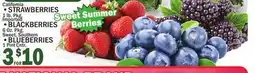 C Town STRAWBERRIES 1 lb. Pkg., BLACKBERRIES 6 Oz. Pkg. BLUEBERRIES 1 Pint Cntr offer