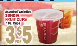 C Town SUNDIA FRUIT CUPS offer