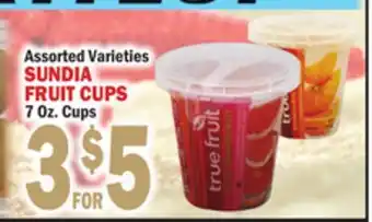 C Town SUNDIA FRUIT CUPS offer
