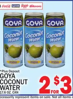 C Town GOYA COCONUT WATER offer