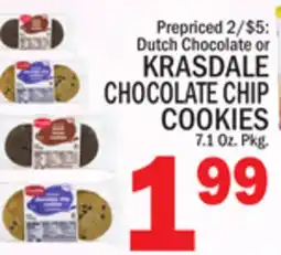 C Town KRASDALE CHOCOLATE CHIP COOKIES offer