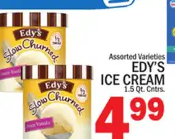 C Town EDY'S ICE CREAM offer