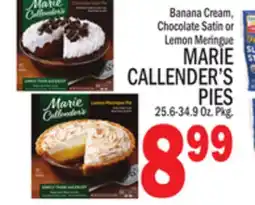 C Town MARIE CALLENDER'S PIES offer