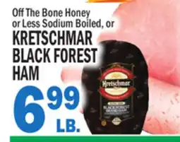 C Town KRETSCHMAR BLACK FOREST HAM offer