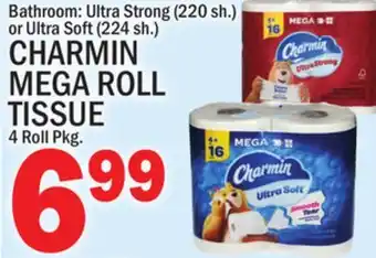 C Town CHARMIN MEGA ROLL TISSUE offer