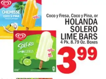 C Town HOLANDA SOLERO LIME BARS offer