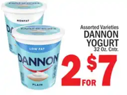 C Town DANNON YOGURT offer