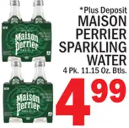 C Town MAISON PERRIER SPARKLING WATER offer