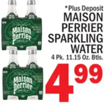 C Town MAISON PERRIER SPARKLING WATER offer