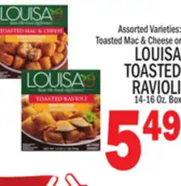 C Town LOUISA TOASTED RAVIOLI offer