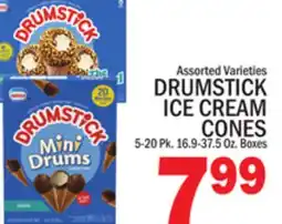 C Town DRUMSTICK ICE CREAM CONES offer