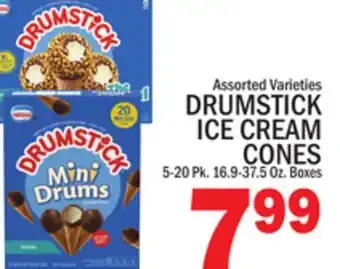 C Town DRUMSTICK ICE CREAM CONES offer