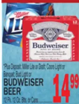 C Town BUDWEISER BEER offer