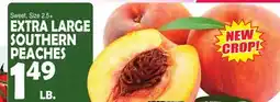 Bravo Supermarkets EXTRA LARGE SOUTHERN PEACHES offer