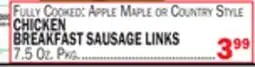 C Town CHICKEN BREAKFAST SAUSAGE LINKS offer