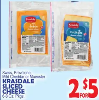 Bravo Supermarkets KRASDALE SLICED CHEESE offer