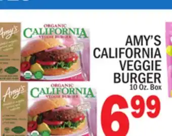 C Town AMY'S CALIFORNIA VEGGIE BURGER offer