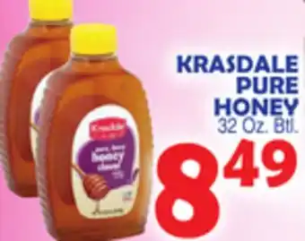 Bravo Supermarkets KRASDALE PURE HONEY offer