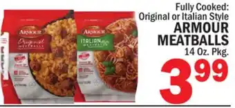 C Town ARMOUR MEATBALLS offer