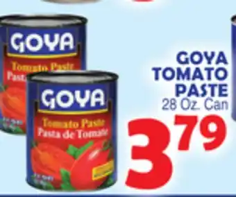Bravo Supermarkets GOYA TOMATO PASTE offer