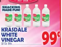 Bravo Supermarkets KRASDALE WHITE VINEGAR offer