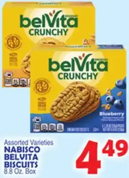 Bravo Supermarkets NABISCO BELVITA BISCUITS offer
