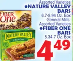 Bravo Supermarkets NATURE VALLEY BARS OR FIBER ONE BARS offer