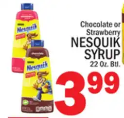 C Town NESQUIK SYRUP offer