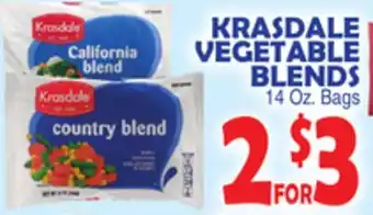 Bravo Supermarkets KRASDALE VEGETABLE BLENDS offer