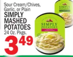 Bravo Supermarkets SIMPLY MASHED POTATOES offer