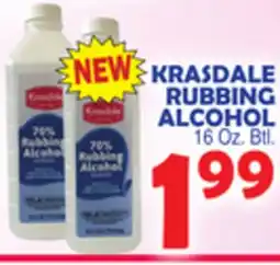 Bravo Supermarkets KRASDALE RUBBING ALCOHOL offer