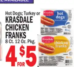 C Town KRASDALE CHICKEN FRANKS offer