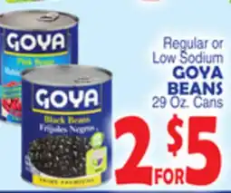 Bravo Supermarkets GOYA BEANS offer