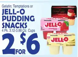 Bravo Supermarkets JELL-O PUDDING SNACKS offer