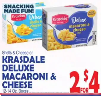 Bravo Supermarkets KRASDALE DELUXE MACARONI & CHEESE offer