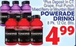 Bravo Supermarkets POWERADE DRINKS offer