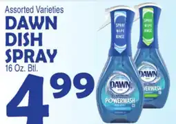 Bravo Supermarkets DAWN DISH SPRAY offer