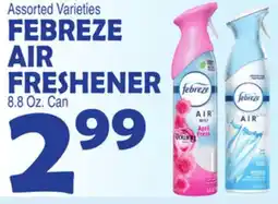 Bravo Supermarkets FEBREZE AIR FRESHENER offer