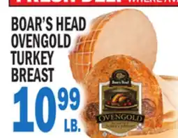C Town BOAR'S HEAD OVENGOLD TURKEY BREAST offer