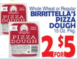 Bravo Supermarkets BIRRITTELLA'S PIZZA DOUGH offer