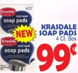 Bravo Supermarkets KRASDALE SOAP PADS offer