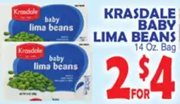 Bravo Supermarkets KRASDALE BABY LIMA BEANS offer