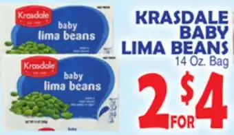 Bravo Supermarkets KRASDALE BABY LIMA BEANS offer