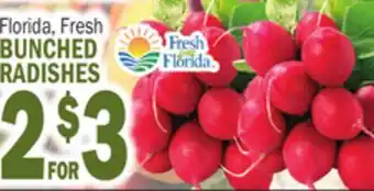 Bravo Supermarkets BUNCHED RADISHES offer