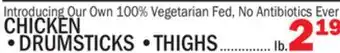 Bravo Supermarkets CHICKEN DRUMSTICKS THIGHS offer