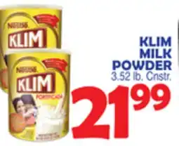 Bravo Supermarkets KLIM MILK POWDER offer