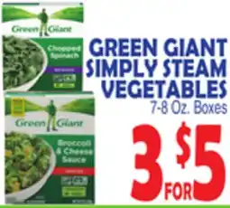 Bravo Supermarkets GREEN GIANT SIMPLY STEAM VEGETABLES offer